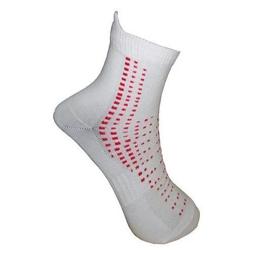 White Designer Socks