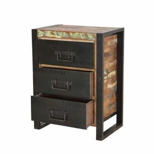 Wooden Hotel Side Table