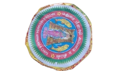 Urad & Rice Flour Papad - 70gm Plain Packet | Suitable for Adults, Children, and Old-Aged with 6 Months Shelf Life