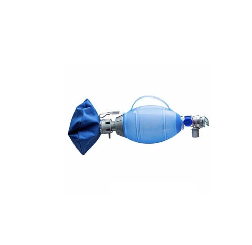 Ambu Oval Plus Silicone Resuscitator - Soft, Durable Silicone Material | Ergonomic Design for Comfortable Handling, Clear Reservoir Bag with One-Way Valve for Safety