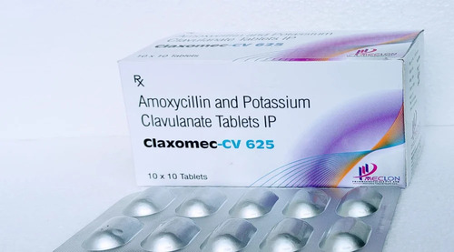 Amoxycillin And Potassium Clavulanate Tablets IP - Medicine Grade, For Hospital and Clinic Use, Prescription Required