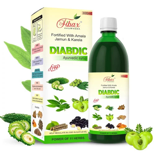 Ayurvedic Diabdic Sugar Syrup, 300 Ml - Physical Form: Syrup