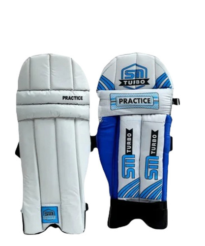 Cricket Batting Pads - High Density Foams, Size M, White Color | Premium Quality, Lightweight, Unisex Design, Perfect for Playing Cricket