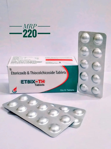 Etoricoxib Thiocolchicoside Tablets By Glenhawk Lifesciences