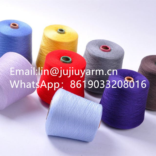 Factory price Solid tufted yarn 8-ply yarn tufted carpet with multicolor knitting thread poking embroidery acrylic yarn