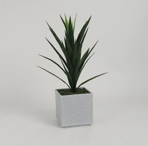 Frp Planters - 8 Inch Square Shape, Ideal for Balcony Use, All Color Options Available