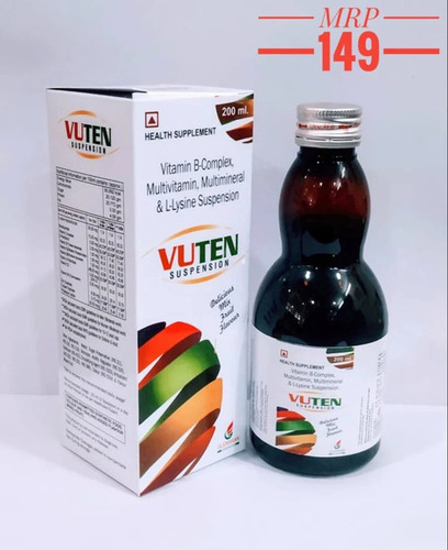 L-Lysine Multivitamin Multimineral And Antioxidant Syrup