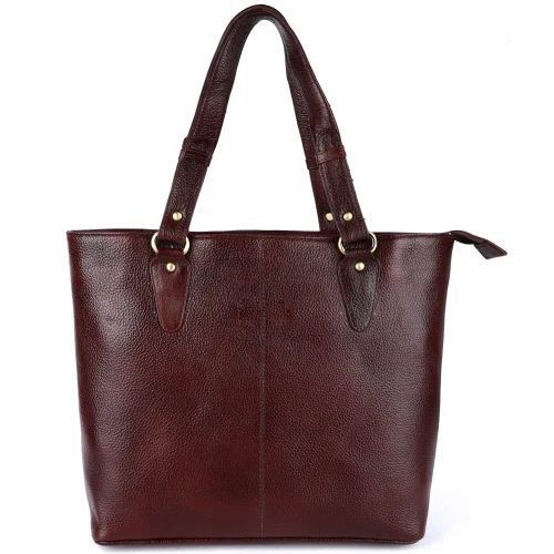 Ladies Leather Tote Bag