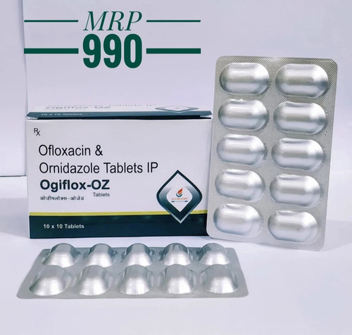 Ofloxacin Ornidazole Tablets IP - Grade Medicine for Hospital and Clinic Use, Prescription Required Tablets