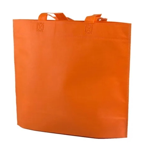 Orange Loop Handle Non Woven Bag