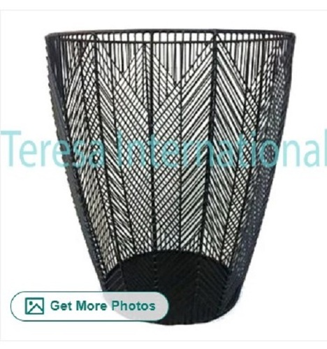 Oval Iron Wire Storage Basket