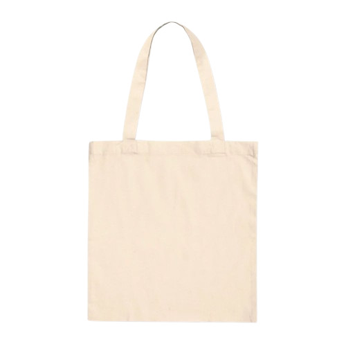 Plain Jute Carry Bag - 2-5 Kg Capacity, Short Cotton Padded Handle, Off White Color, Lightweight, 100% Pure and Long Lasting Quality