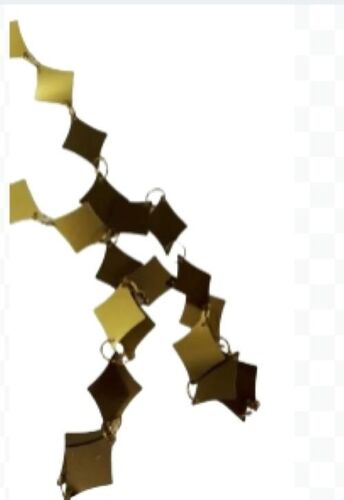 Sitara Event Decoration Hanging - Gold Material, Vibrant Golden Colors, Lightweight Design | Lifelong Durability, Eco-Friendly, Low Maintenance, Realistic Appearance, Festive Beaded Accents