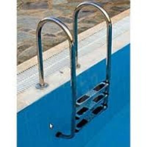 U Shaped Swimming Pool Ladders - Color: Silver