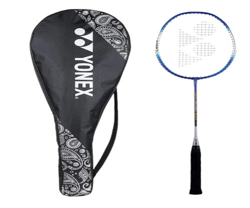 Yonex Zr 100 Badminton Racquet - Aluminium, Standard Size, Blue | Indoor Play Function, New Condition