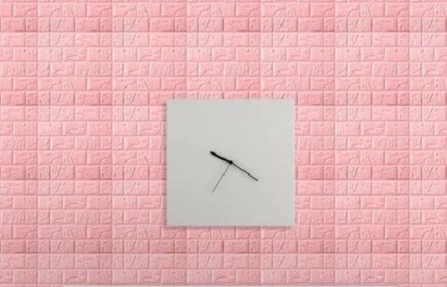 3D Pink Brick Wallpaper