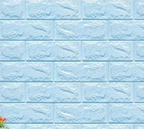 Blue Brick Wallpaper