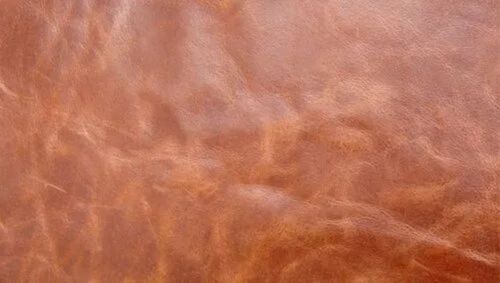 Brown Plain Finished Crunch Leather Sheet - 5 cm Wide, Brown Leather Material | Natural Finish, Soft Feel, Durable, Scratch-Resistant, Smooth Texture