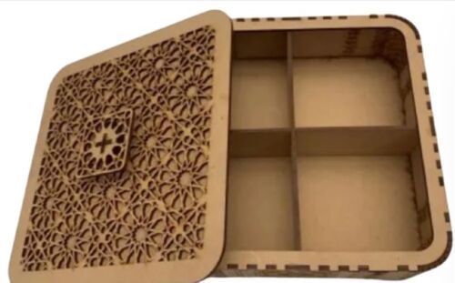 Customized Fruit Wooden Box - Handcrafted Wood 500 Grams Brown | Personalized Touch Eco-Friendly Material Stylish Storage Charming Design