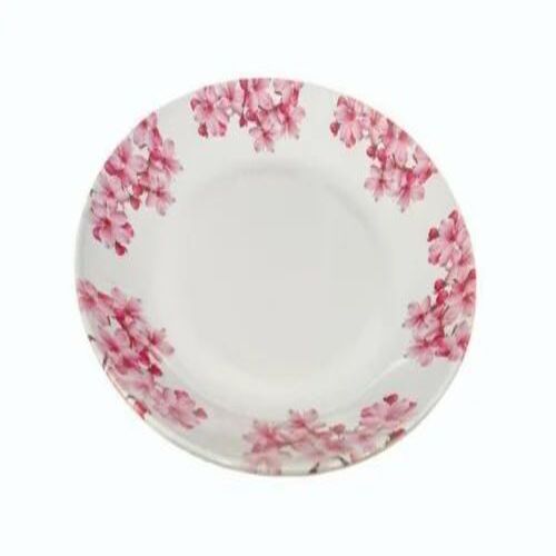 Fiber Plate - 11 Inch Diameter, 300 Gram Weight | White Color, Customized Industrial Usage