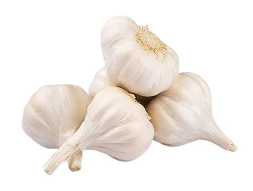 Fresh Garlic - Very Good Quality, 100% Pure Fresh Vegetable | Good for Health, Raw Processing Form, 12-Month Shelf Life, Cooked Style, Store in Cool & Dry Places, Round Shape