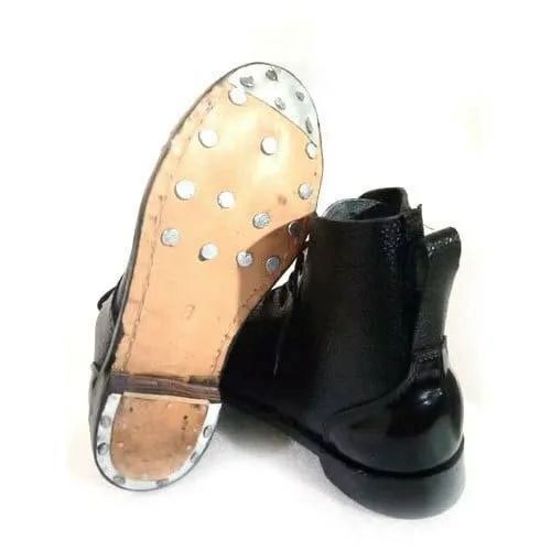 Grain Leather Boot - Grain Leather, Size 12, Matte Black | Cushioned Footbed, Cold-Weather Protection, Molded Sole, Secure Fit, Slip-On Ease