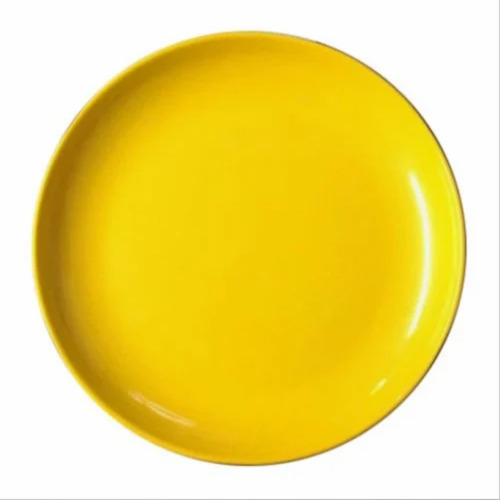 Melamine Round Plate - Microwave Safe, Antique Design in White with Perfect Shape | Customized Size and Coated Finishing