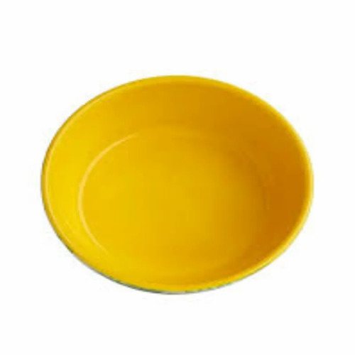 Melamine Soup Bowl - 9" Yellow, Polished Finish | Customizable Size, Ideal for Serving Soups