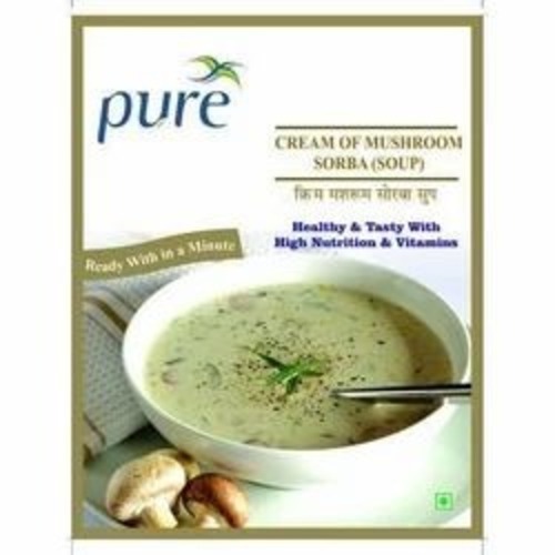 Mushroom Soup Premix Powder - Organic, 100 gm Box | Flavor: Mushroom, Grade: A, Form: Powder, Shelf Life: 12 Months