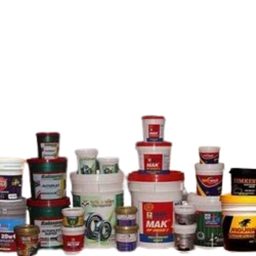 Plastic Lubricant Container