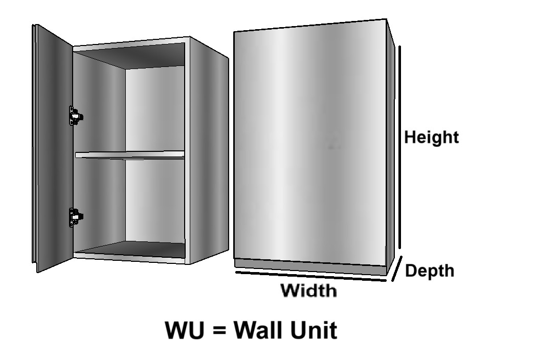 Steel Modular Cabinet - Color: Silver