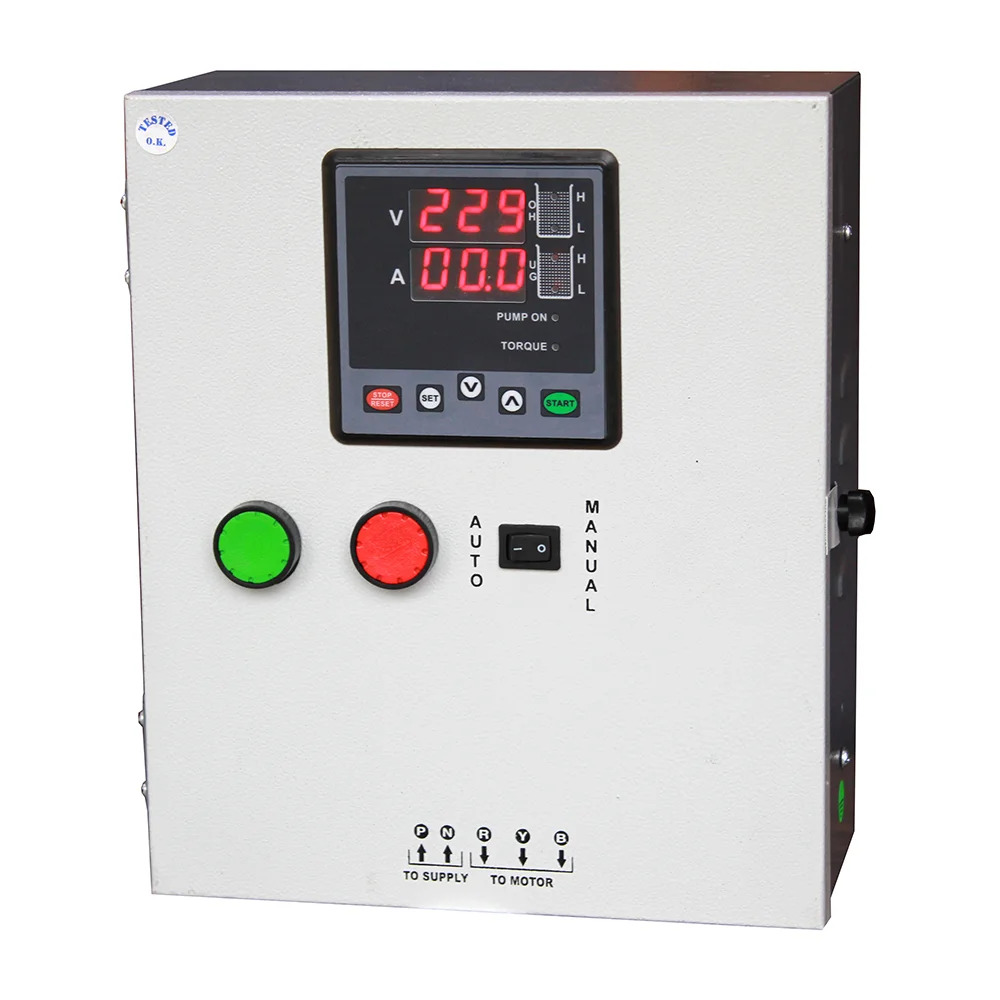 Submersible Pump Control Panel - Base Material: Metal Base