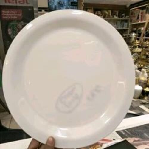 White Melamine Plate