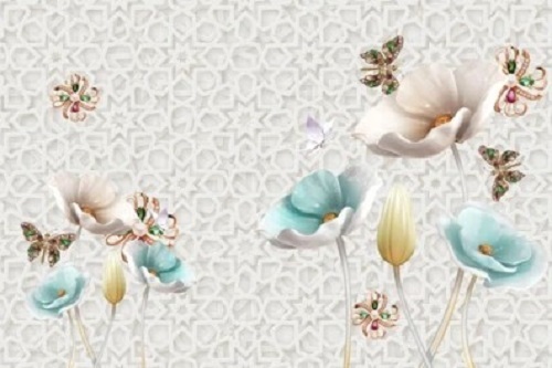 0.6 mm PVC 3D Wall Paper