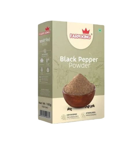 Black Pepper Powder - Fresh & Natural Dried, 100% Pure Food Grade, Healthy Spicy Flavor