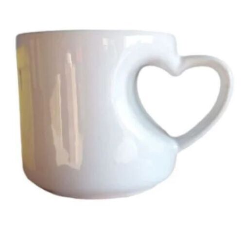 Ceramic White Mug - Premium Quality, Glossy Finish , Durable Ceramic, Smooth Surface, Vibrant Print, Microwave-safe, Sublimation-ready