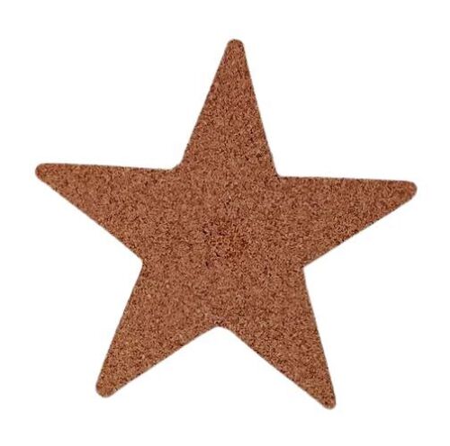 Premium Glittery Brown Christmas Hanging Star - Lightweight, Durable Material | Easy to Hang, Bright Shine, Elegant Shape