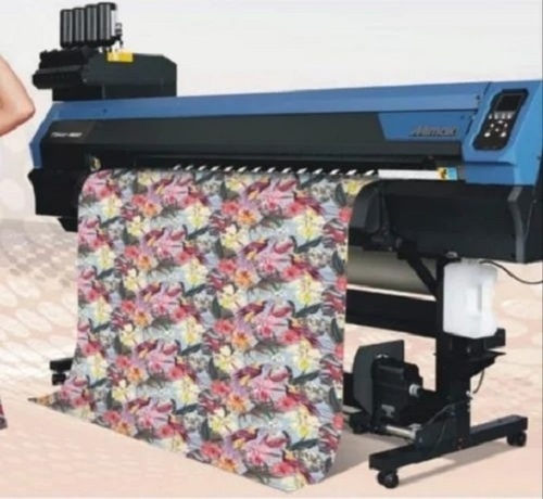 Digital Flags Printing Machine - Mild Steel, 60 Inch Size, Sublimation Ink | Automatic, PLC Control, 100 Meter/Hour Capacity