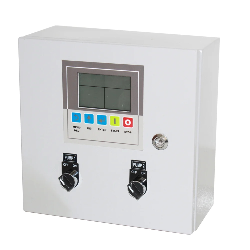 Iot Based Pump Panel - Color: White