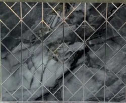 Korean Charcoal Wall Panels - Crack Resistant Material, Various Sizes Available, Glossy Surface Finish