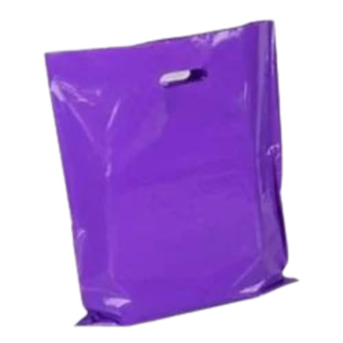 Ldpe Shopping Bag - D-Cut, 5 Kg Holding Capacity | Moisture Proof, Recyclable, Security Features for Shopping