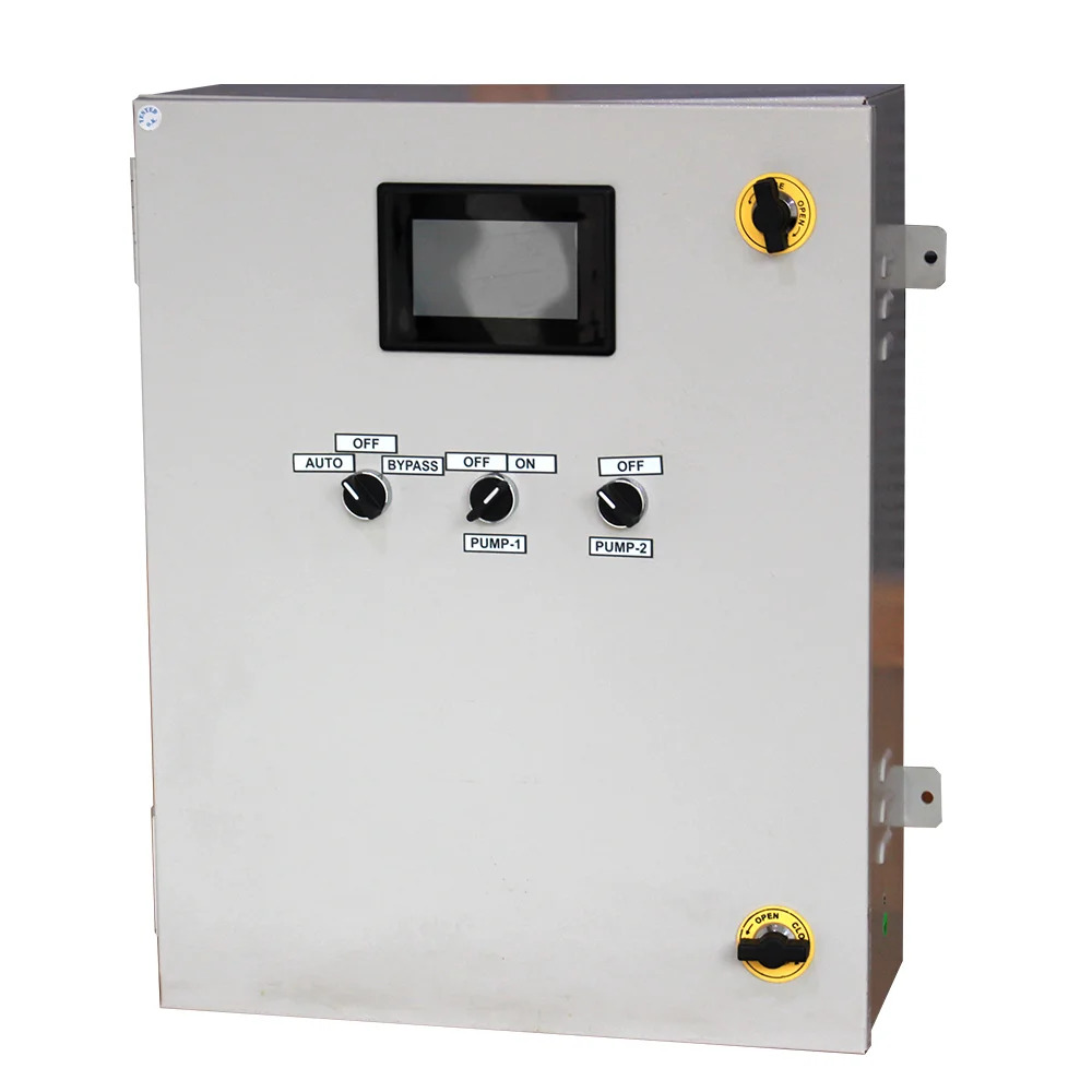 PLC Pressure Pump Control Panel