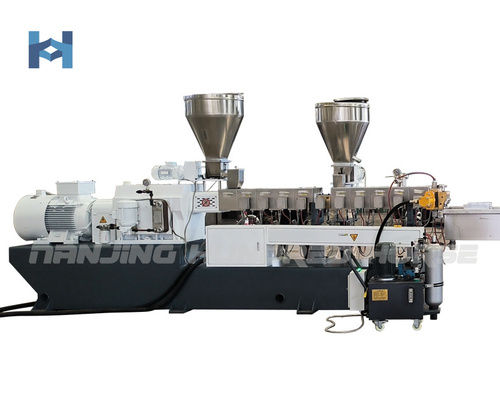 Pp Pe Hdpe Lldpe Twin Screw Extruder Machine Pelletizing Line