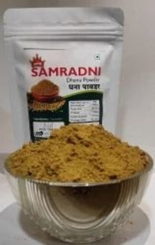 Samradni Dhaniya Powder - 1 Kg Dried Organic Green Powder | Grade A, Room Temperature Storage, Pouch Packaging