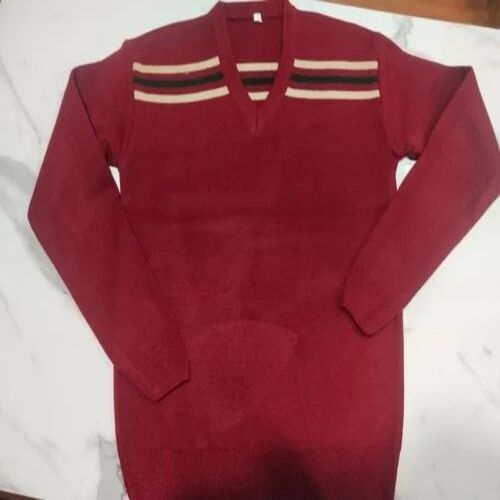 School T-shirt - Hosiery Small Size Bright Red Color | Perfect for Winter Ideal for Boys Aged 5-7 Years