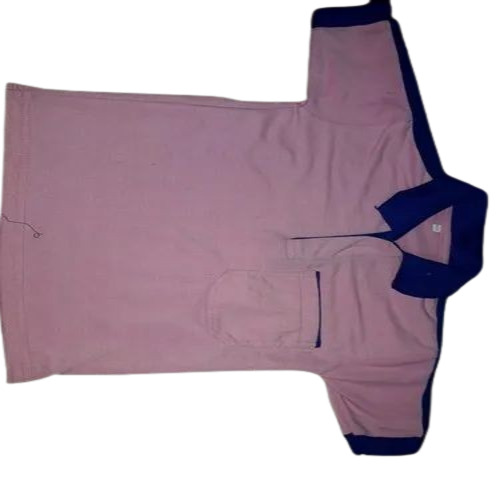 School T-Shirt - Cotton, Small Size, Red Color | Perfect for Boys Aged 5-7 Years in Summer