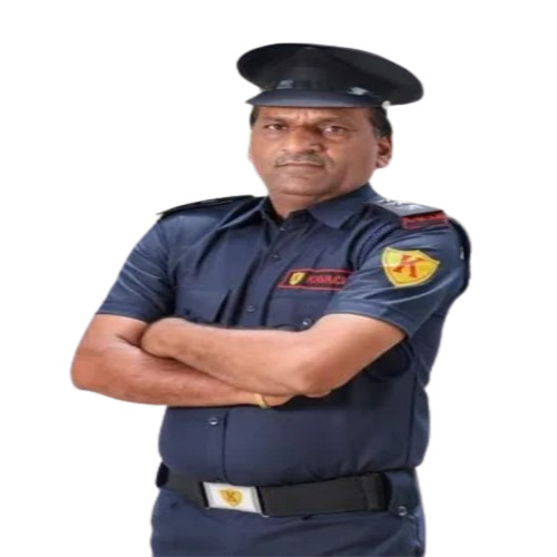 Security Uniforms - Cotton Fabric, Small Size, Black Color | Multicolor Options Available