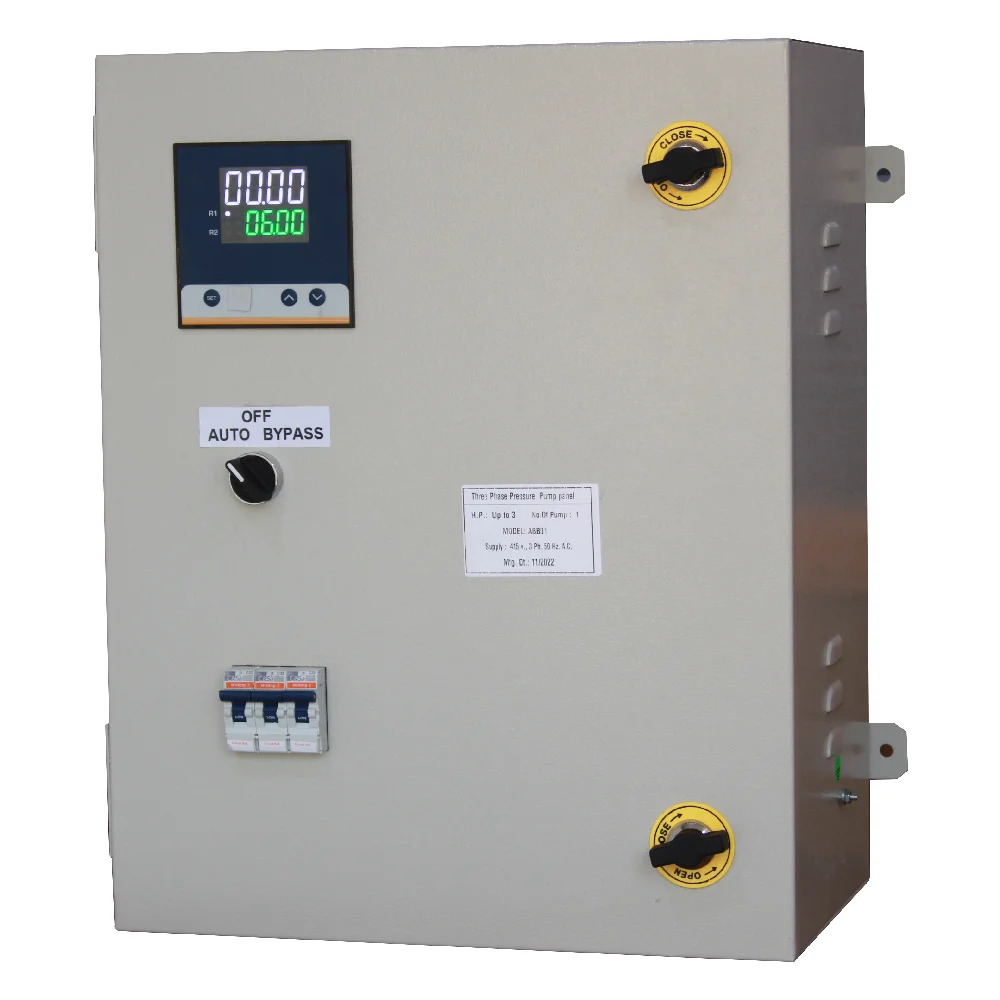 Single Pump Vfd Panel - Base Material: Metal Base