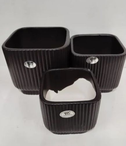 Square Ceramic Pot