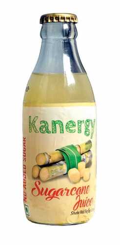 Sugarcane Juice - Freshly Extracted, Hydrating Drink in Glass Bottle | Antioxidant-Rich, Vitamin-Packed Energy Booster, Sweet and Refreshing